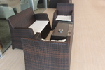 Мебели,произведени от ратан за дома и екзотично заведението